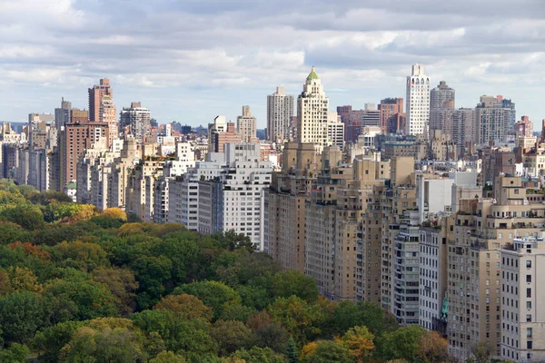 Skyline East Side Buildings Central Park New York City Vue — Photo