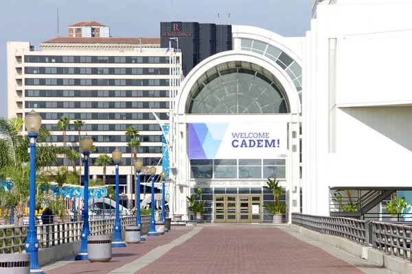 Long Beach Nov 2019 Long Beach Convention Center Signs Welcoming —  Fotos de Stock
