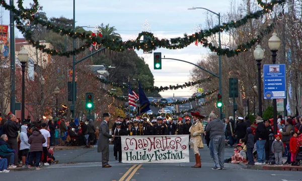 Vallejo Dec 2019 Niet Geïdentificeerde Deelnemers Aan 10E Jaarlijkse Mad — Stockfoto