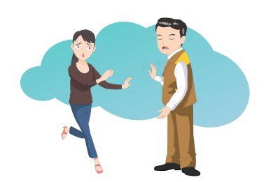 Müşteri ve hizmet makalesi illüstrasyonu