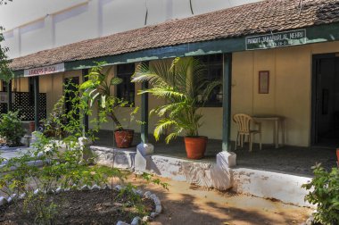 11 Kasım 2011Liderleri Ahmednagar Kalesi 'nde hapsedilen özgürlük savaşçılarını engelledi - Kale Ahmed Nizam Şah-Maharashtra INDI tarafından inşa edildi