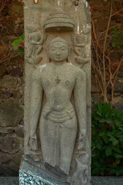 13-Kasım-2010 Heykel Müzesi Daulatabad Kalesi, Aurangabad, Maharashtra, Hindistan.