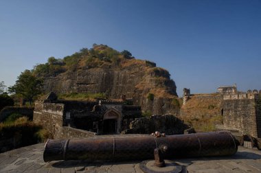 Daulatabad, Devagiri olarak da bilinir Aurangabad Maharashtra INDIA yakınlarında 14. yüzyıldan kalma bir kale.