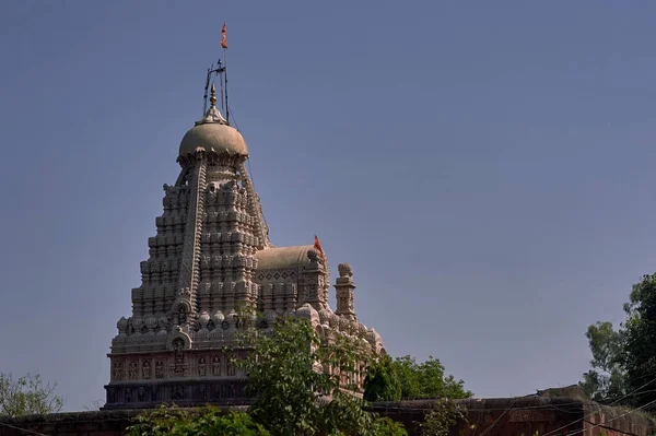 Templo Grishneshwar Templo Ghrneshwar Jyotirlinga Dhushmeshwar Santuarios Jyotirlinga Verul Ellora — Foto de Stock