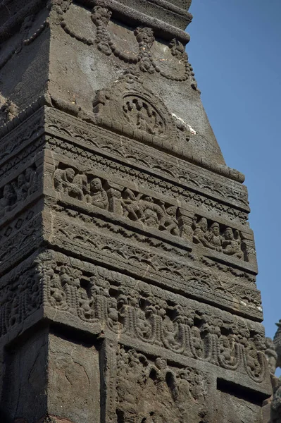 Ellora También Llamada Verul Elura Patrimonio Humanidad Por Unesco Aurangabad —  Fotos de Stock