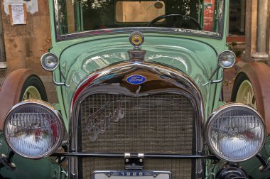  04 Mar 20 19 vintage araba Mumbai, Horniman Kalesi, Maharashtra Hindistan