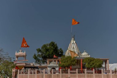 16 Şubat 2005-Shree Mangalnath Shiva tapınağı Her Skand Puran Mars-Bhairavgadh yolunun doğduğu yerdir, Ujjain, Madhya Pradesh India