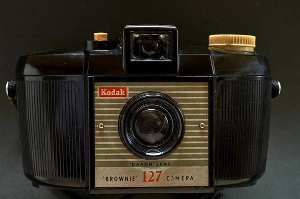 Mei 2017 Vintage Kodak Brownie 127 Tweede Model Van 1959 — Stockfoto
