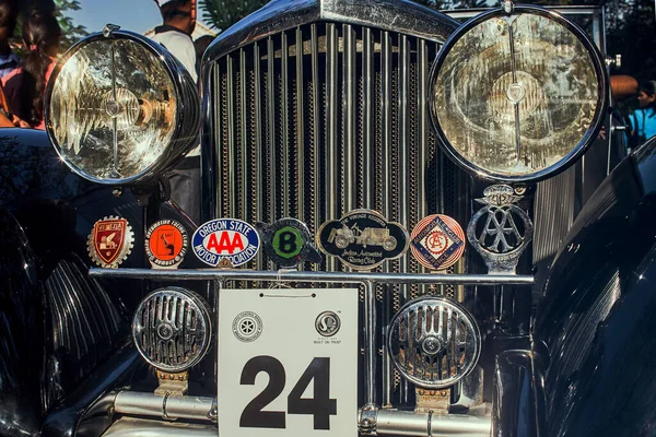 Fev 2007 Heritage Vintage Show Carros Mumbai Maharashtra Índia Ásia — Fotografia de Stock