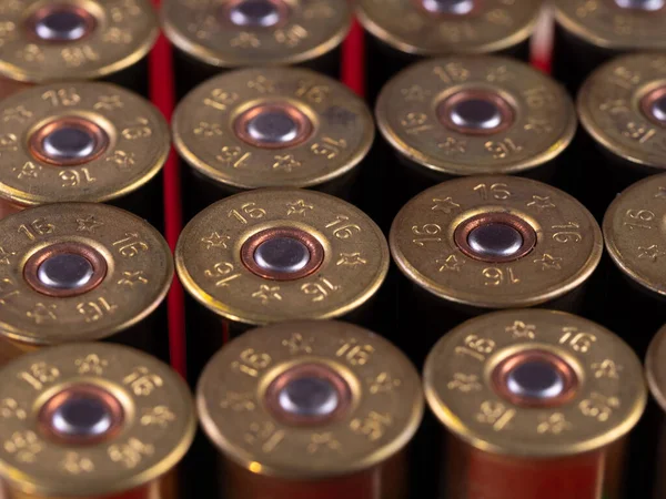 Bir çift eski tüfek mermisi.