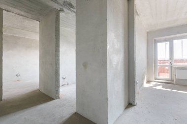 dekorasyon olmadan dairenin iç