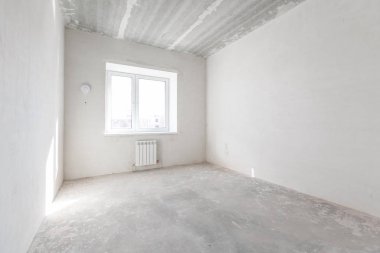 dekorasyon olmadan dairenin iç