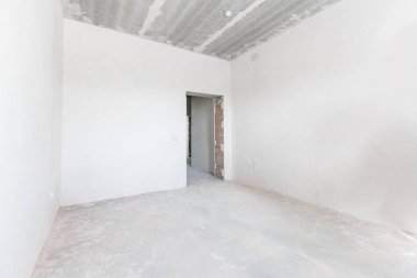 dekorasyon olmadan dairenin iç