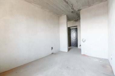 dekorasyon olmadan dairenin iç