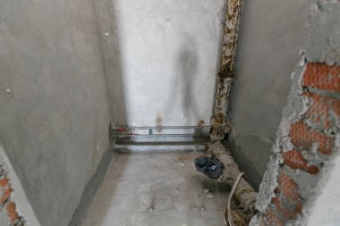 dekorasyon olmadan dairenin iç