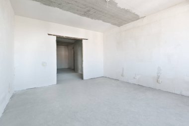 dekorasyon olmadan dairenin iç