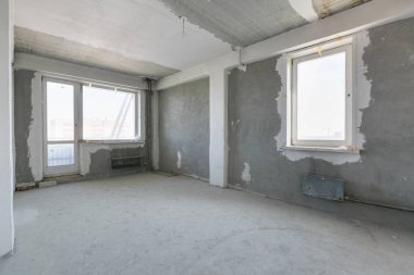 dekorasyon olmadan dairenin iç