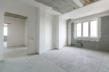 dekorasyon olmadan dairenin iç