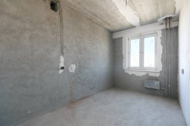 dekorasyon olmadan dairenin iç