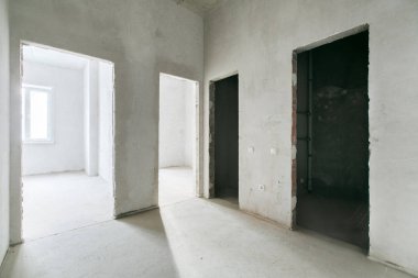 dekorasyon olmadan dairenin iç