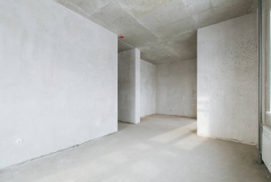 dekorasyon olmadan dairenin iç