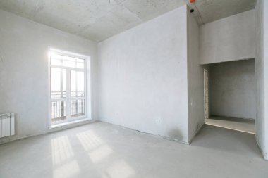 dekorasyon olmadan dairenin iç