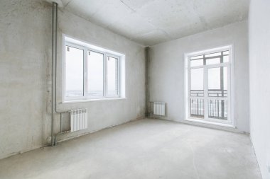 dekorasyon olmadan dairenin iç