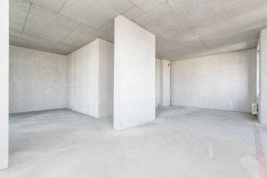 dekorasyon olmadan dairenin iç