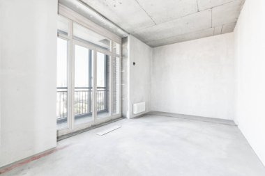 dekorasyon olmadan dairenin iç