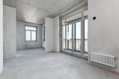 dekorasyon olmadan dairenin iç