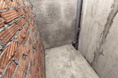 dekorasyon olmadan dairenin iç