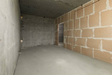 dekorasyon olmadan dairenin iç