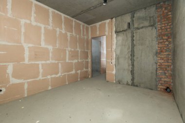 dekorasyon olmadan dairenin iç