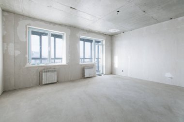 dekorasyon olmadan dairenin iç