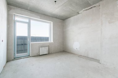 dekorasyon olmadan dairenin iç