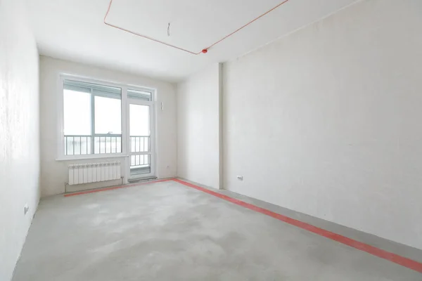 Interior Apartment Living Room Decoration Fine Finish Walls — Stock Photo, Image