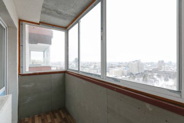 Apartmanın balkonundan manzara