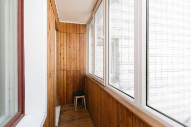 Apartmanın balkonundan manzara