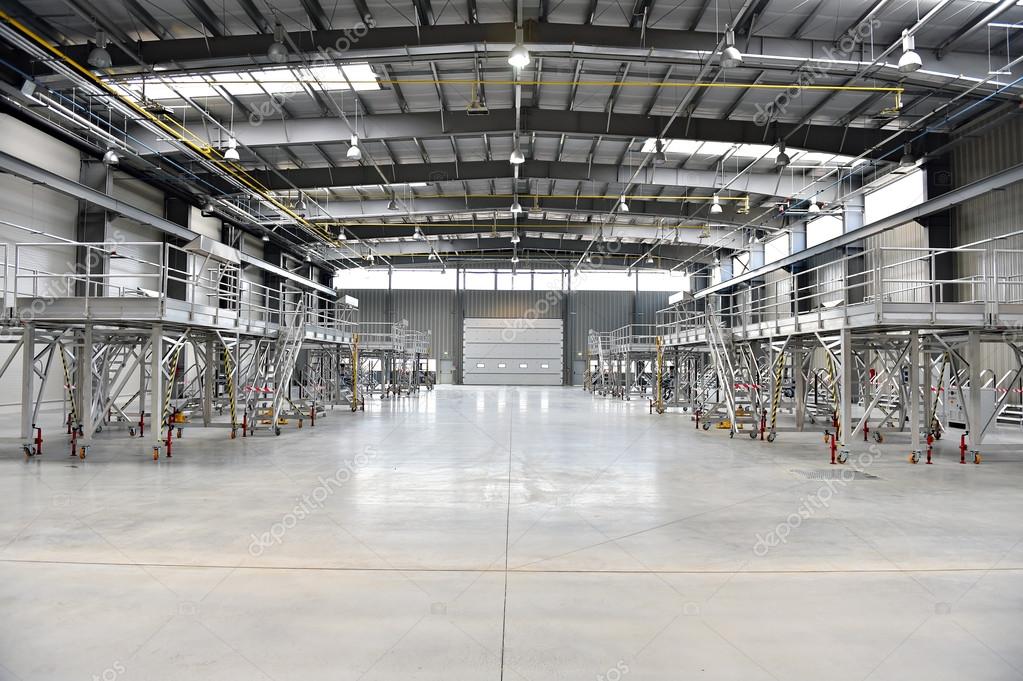 Nuevo almacén industrial: fotografía de stock © roibu #126405736