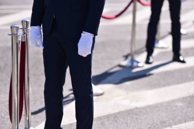 Bir Resepsiyon Event'de zarif adam