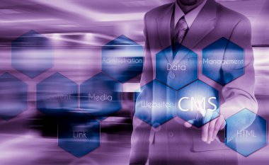 Kavramı cms, içerik yönetim sistemi Web Sitesi Yönetim