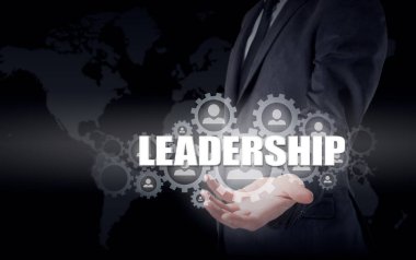 İş kavramı liderlik ve personel yönetimi