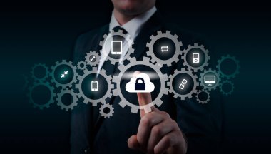 Bulut bilgi veri kavramı korumak. Güvenlik ve emniyet bulut veri