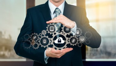 Bulut bilgi veri kavramı korumak. Güvenlik ve emniyet bulut veri