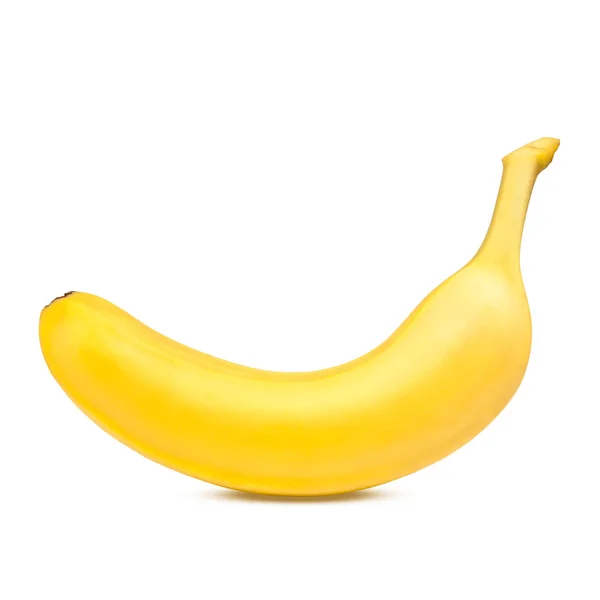 Banane. Bananes mûres isolées sur fond blanc . — Photo