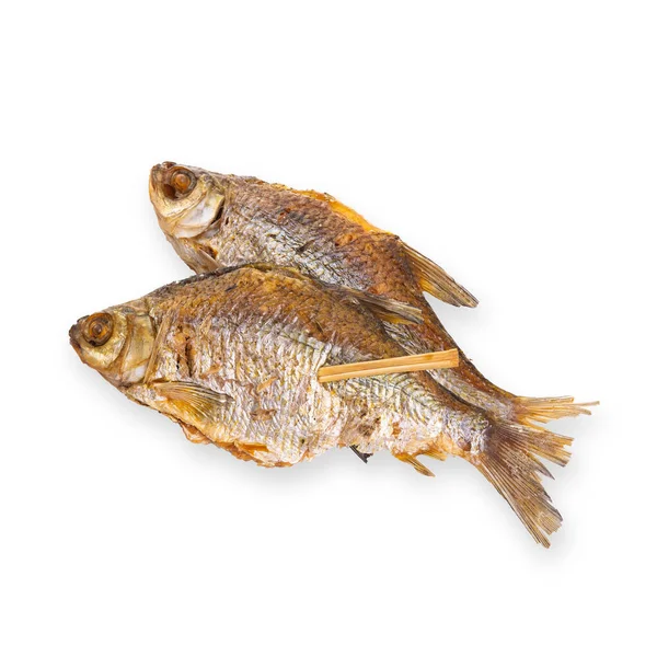 Ryby sušené ram je izolované na bílém pozadí — Stock fotografie