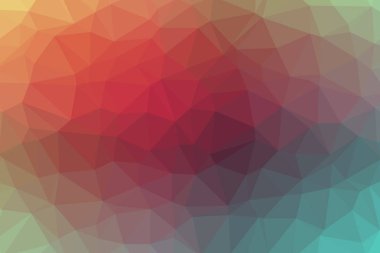 Üçgen mozaik düşük poligon arka plan.