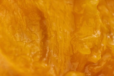 Taze meyve makro arka plan. Trabzon hurması (arka plan) arka plan. Turuncu arka plan