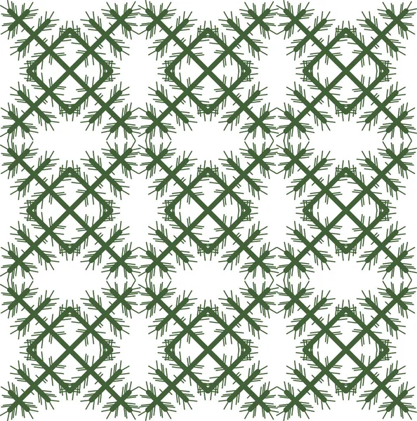 Textura gráfica diseño floral de agujas de árbol de Navidad — Archivo Imágenes Vectoriales