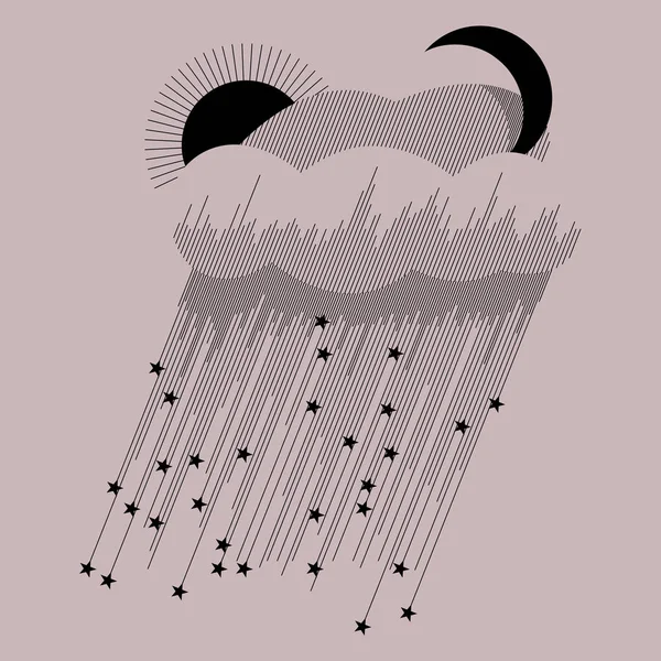 vektör grafik doğrusal simge doğa olayları